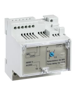 Compact NS switches disconnectors adjustable time delay relay for voltage release MN - 200/250 V AC/DC - 33682