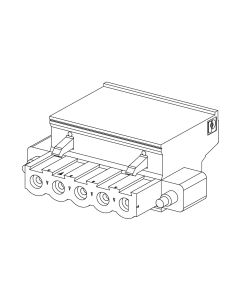 20-way removable spring terminal block - 1 x 0.34..1 mm2 - BMXFTB2020