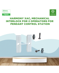 Harmony XAC, Mechanical  interlock for 2 operators for  pendant control station - XACA09OEM1