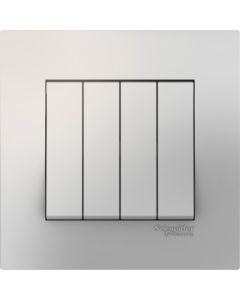 Vivace-one way switch 16 AX 250V-1 module -White - KB34S_1_WE_G3