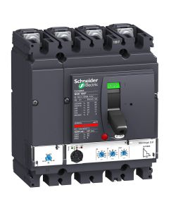 Compact NSX <630 circuit breaker NSX100N - Micrologic 2.2 - 100 A - 4 poles 4d - LV429805