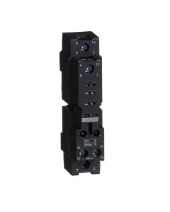 Zelio RPZ - Relay socket - mixed contact - 16 A - 250 V - screw clamp - RPZF1