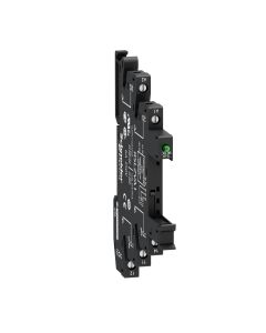 Zelio Relay screw socket equipped with LED and protection circuit, 48-60 V - RSLZVA2