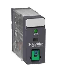 Zelio RXG - Relay interface plug-in relay - 1C/O standard - 24VDC-10A-with LTB and LED - RXG12BD