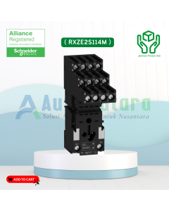 Zelio Time socket RXZ - separate contact - 10 A - < 250 V - connector - for relay RXM4.. - RXZE2S114M