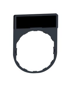 Legend holder, Harmony XB4, Legend holder 30 x 40mm, plastic - ZBY2101