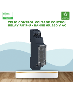 Zelio Control voltage control relay RM17-U - range 65..260 V AC - RM17UAS15